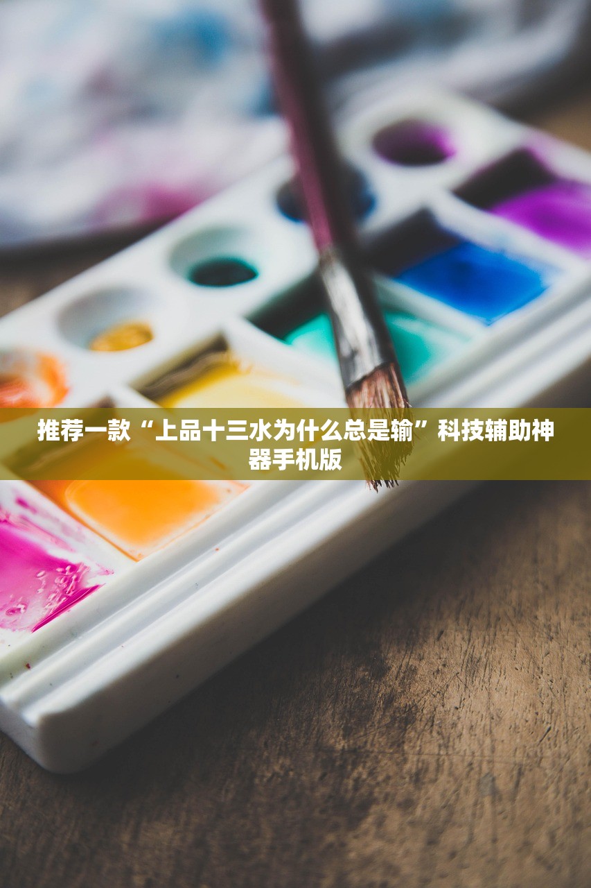 推荐一款“上品十三水为什么总是输”科技辅助神器手机版